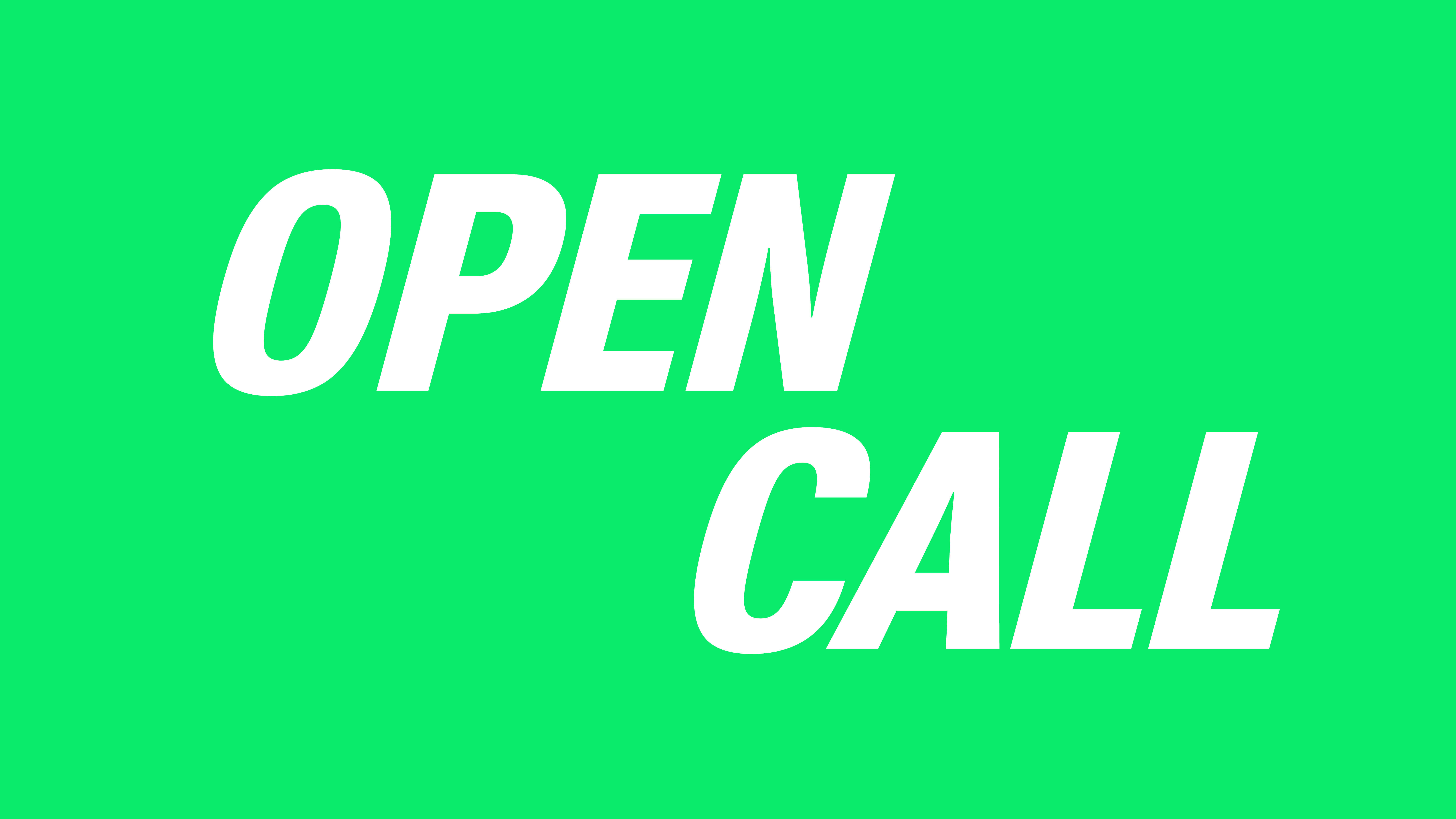 Open call